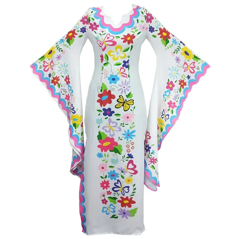 ชุดคอสเพลย์สไตล์ยุคกลาง ชุดเดร - Romper Floral Print บทวิจารณ์และราคา