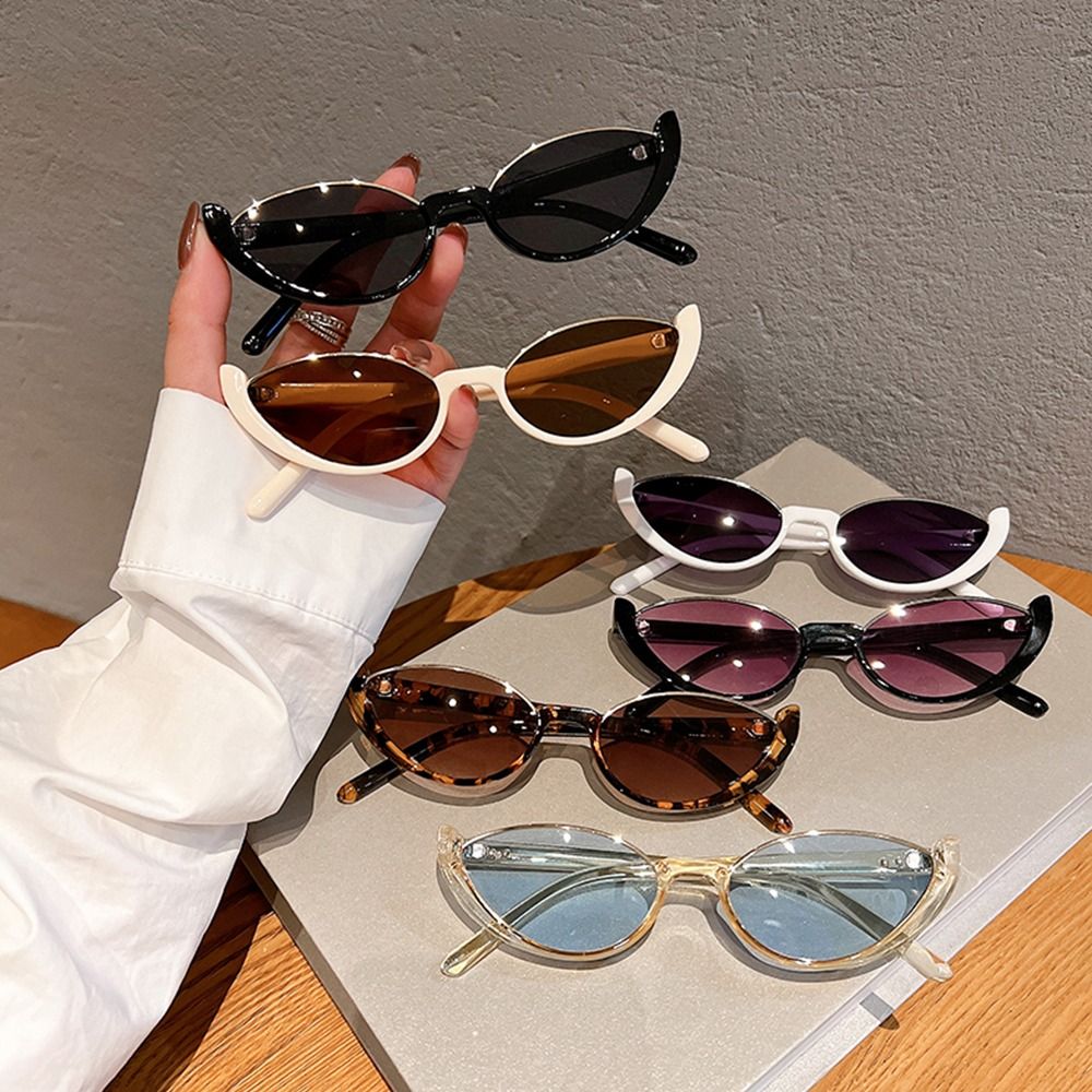 แฟชั่นผู้หญิงผู้ชายแว่นกันแดดท - Sunglasses Cat Eye บทวิจารณ์และราคา