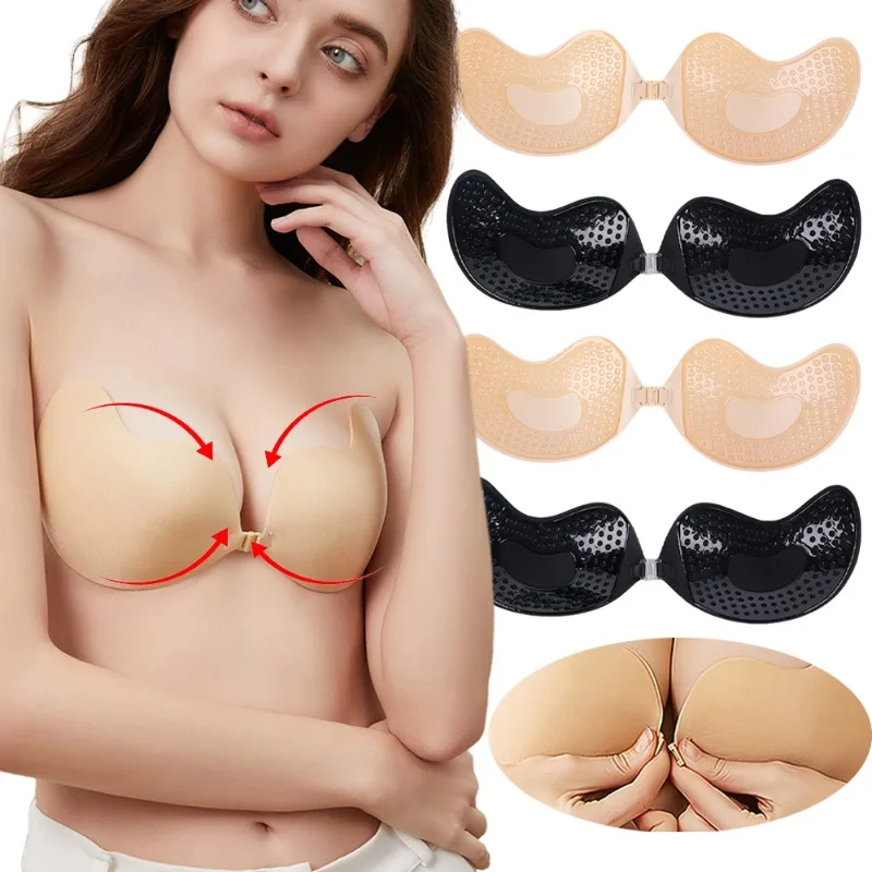 1/2 PC ที่มองไม่เห็น Push Up B - Bralette Triangle Set บทวิจารณ์และราคา