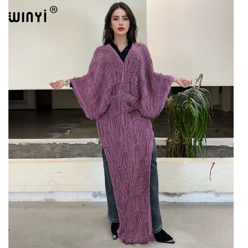 WINYI kaftan Tie-DYE Make ชุดเ - Cover Up Kaftan บทวิจารณ์และราคา