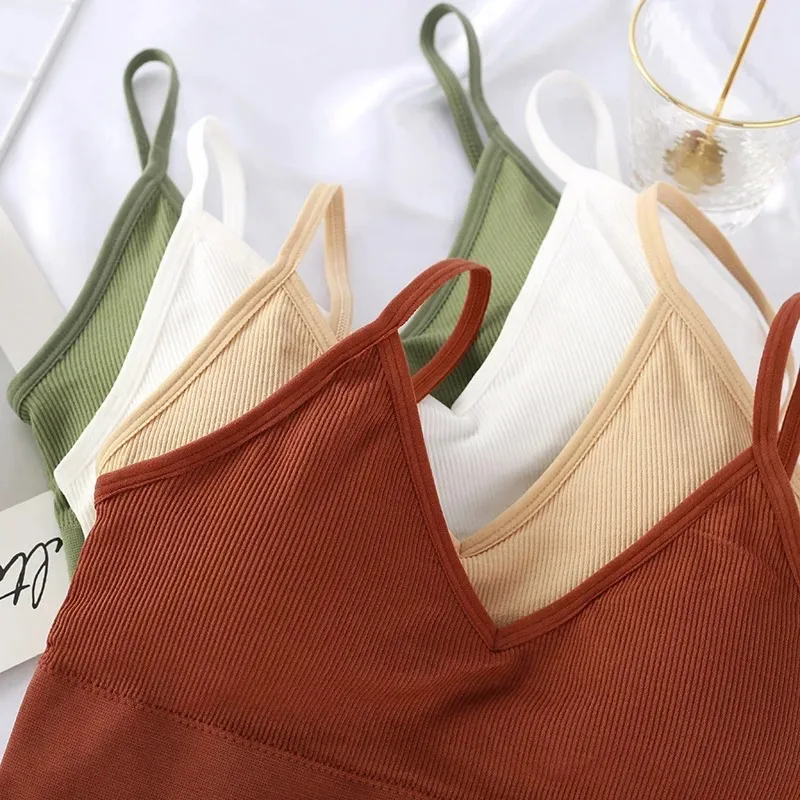 ผู้หญิงไม่มีรอยต่อ Push Up Bra - Bralette Triangle Set บทวิจารณ์และราคา