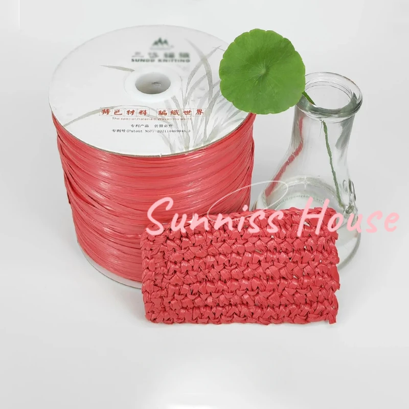 600M Matte Raffia เส้นด้าย,330 - Crochet Bag Raffia บทวิจารณ์และราคา