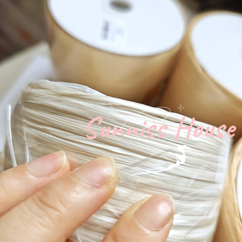 600M Matte Raffia เส้นด้าย,330 - Crochet Bag Raffia บทวิจารณ์และราคา