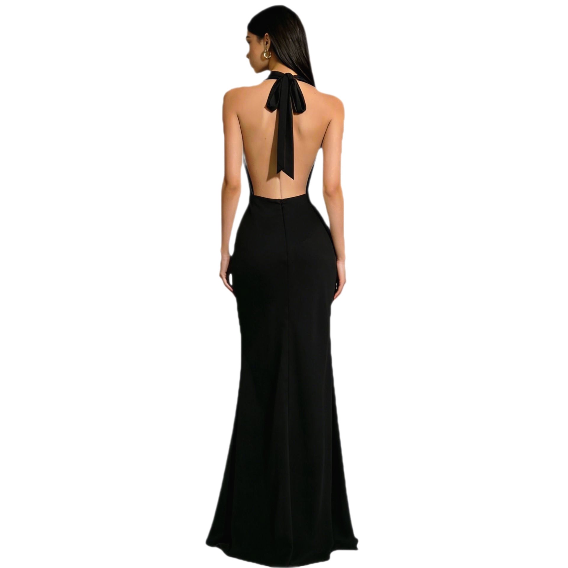 ชุดเดรสงานเลี้ยงสุดหรู 2026 ชุ - Maxi Dress Halter บทวิจารณ์และราคา