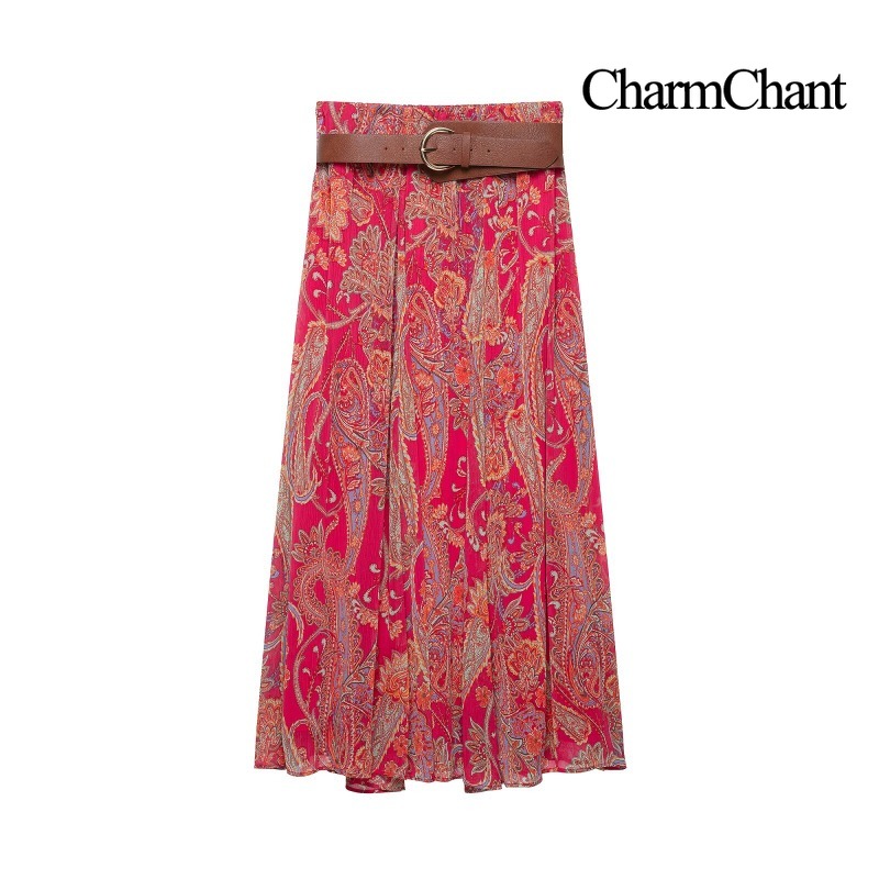 ชุดเซ็ต 2 ชิ้นสำหรับผู้หญิง CH - Romper Floral Print บทวิจารณ์และราคา