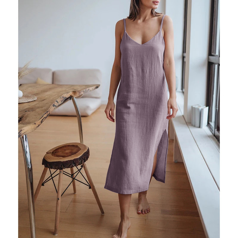 Muslin ผ้าฝ้าย 100% ชุดสตรีเซ็ - Linen Dress Wrap บทวิจารณ์และราคา