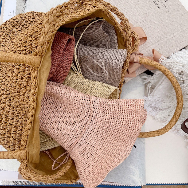 เส้นใยราฟเฟียกระดาษบาง 250 กรั - Crochet Bag Raffia บทวิจารณ์และราคา