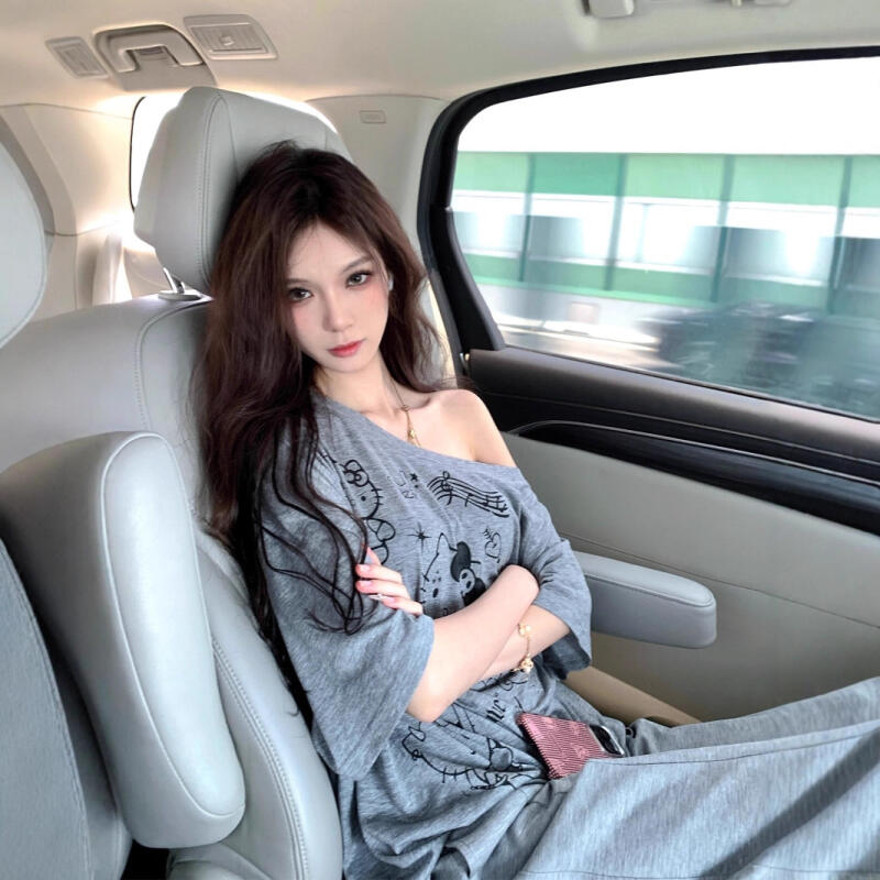 เสื้อป้องกันแสงแดด เฮลโล คิตตี - Blouse Off Shoulder บทวิจารณ์และราคา