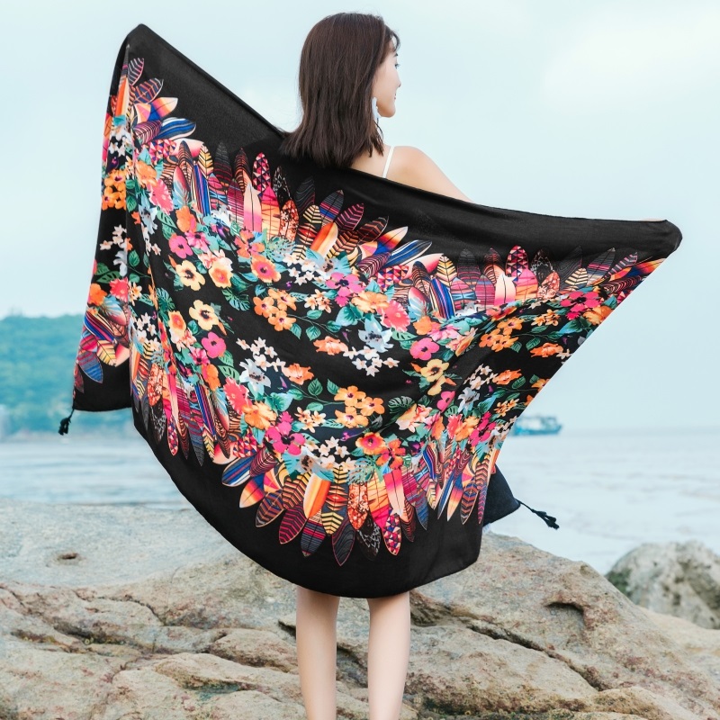 20 รูปแบบ 90x180 ซม.ผ้าฝ้ายผ้า - Linen Dress Wrap บทวิจารณ์และราคา