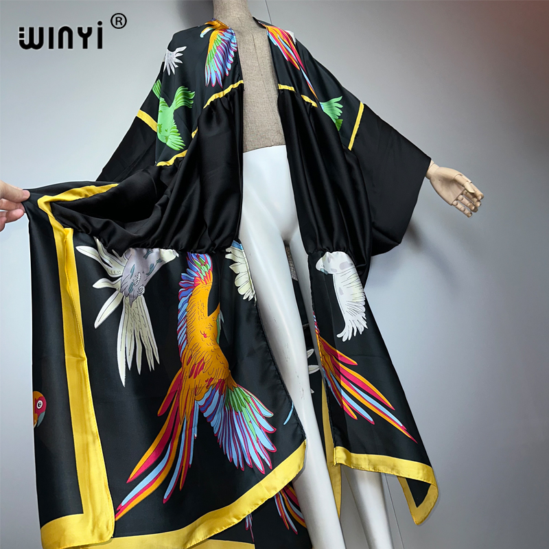 ชุดคลุมยาวสไตล์โบฮีเมียน WINYI - Cover Up Kaftan บทวิจารณ์และราคา
