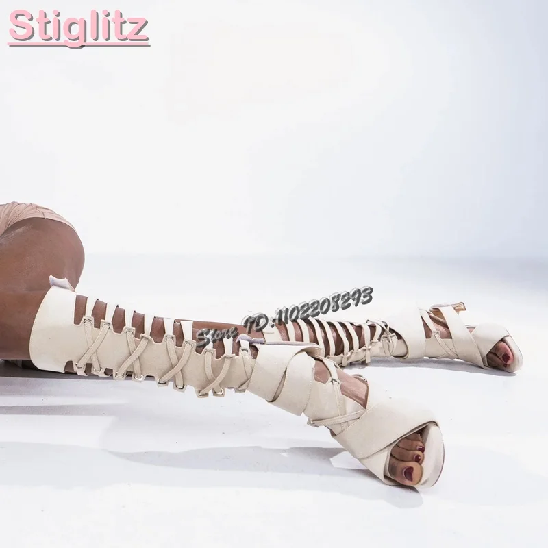 รองเท้าส้นสูงแบบรัดส้นสไตล์โรม - Sandal Strappy Heeled บทวิจารณ์และราคา
