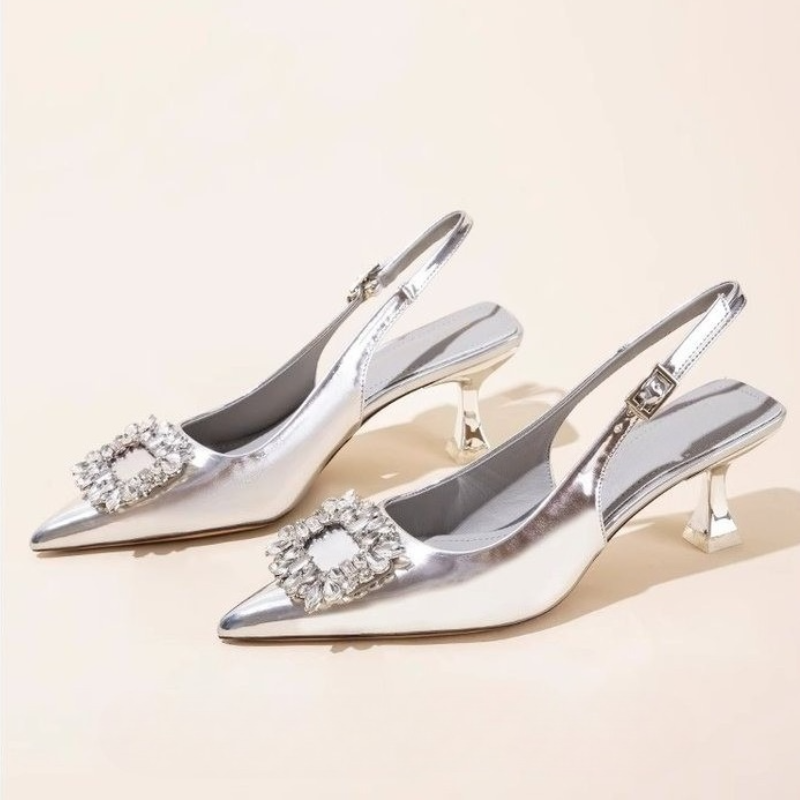 ฤดูร้อนผู้หญิงรองเท้าแตะรองเท้ - Sandal Strappy Heeled บทวิจารณ์และราคา