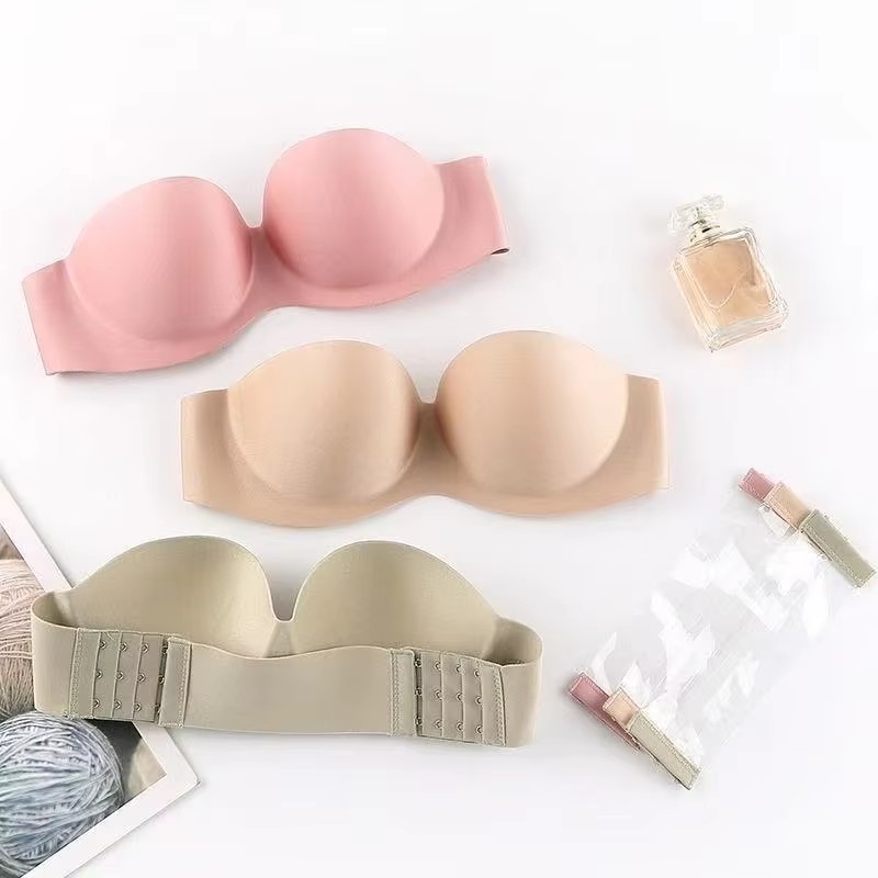 บราไร้สายเสริมฟองน้ำแบบดันทรง  - Bralette Triangle Set บทวิจารณ์และราคา