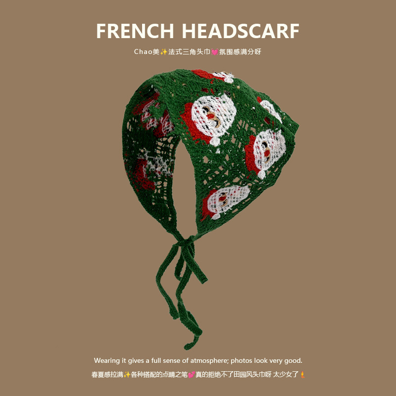 ที่คาดผมถักทรงสามเหลี่ยม สไตล์ - Headband Summer Knit บทวิจารณ์และราคา